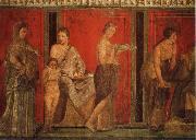 unknow artist Fresco out of Pompei china oil painting reproduction